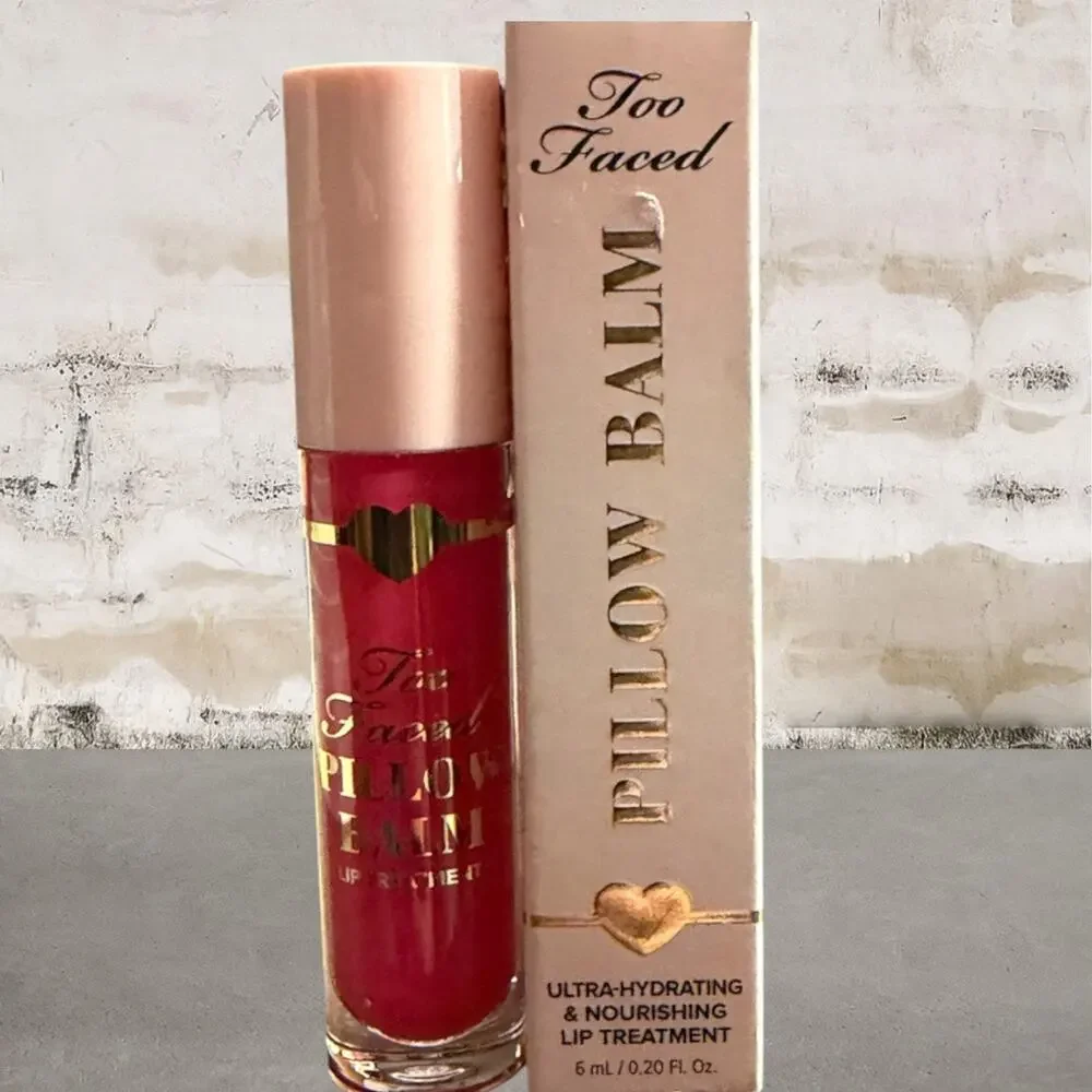 Too Faced $28 Pillow Balm Hydrating Lip Treatment Lip Balm Juicy Watermelon NIB